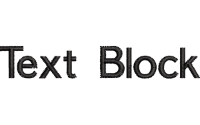 Text Block