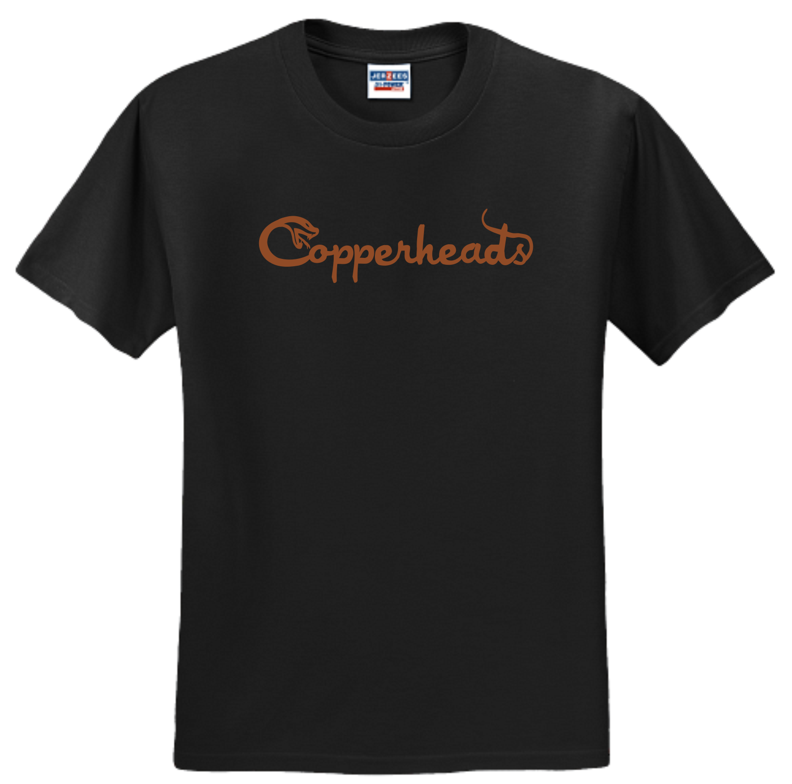 Copperheads Adult T-Shirt with Digital Logo