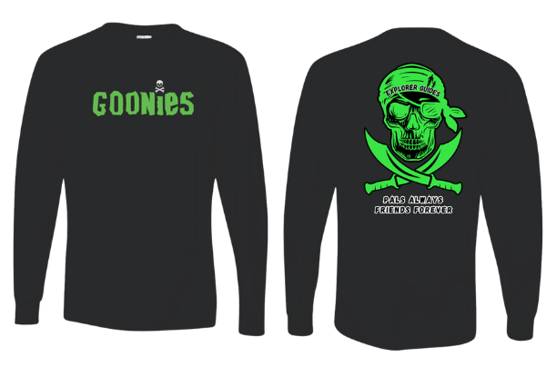 Goonies Adult Long Sleeve T-Shirt