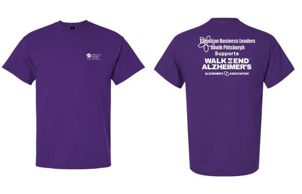 CBL Walk to End Alzheimer’s t-shirt