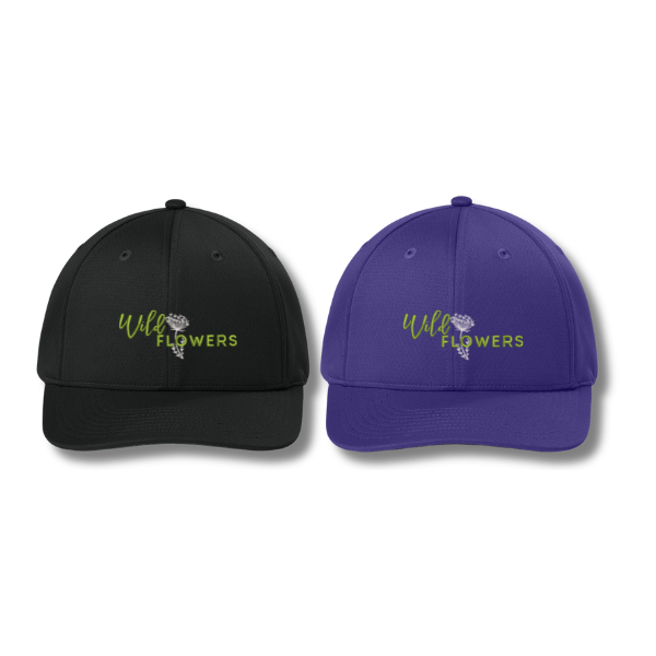 Wildflowers Embroidered Trucker Hat